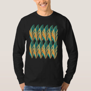 Camiseta Decoración de plumas nativas americanas