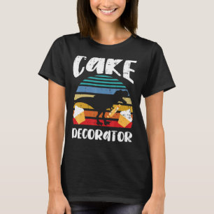 Camiseta Decoración de tartas Decoración Pastelería Chef Ba