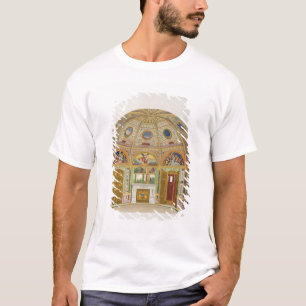 Camiseta Decoración del fresco en la casa de verano de