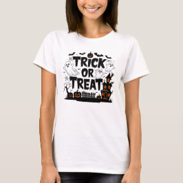 Camiseta Decoración espeluznante y divertidos dulces de Hal