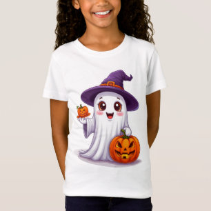 Camiseta Decoración estacional de Halloween con fantasmas y