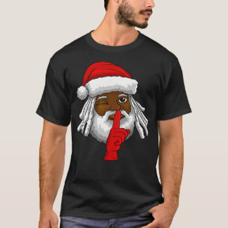 Camiseta Decoración Fiesta de Navidades afroamericanos de S