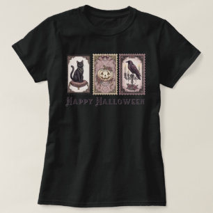 Camiseta Decoración gótica espeluznante de Halloween, celes