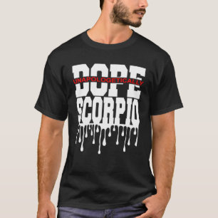 Camiseta Decoración gráfica de Dope Queen King Scorpio Astr