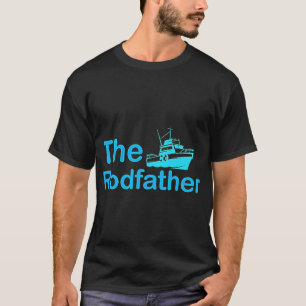 Camiseta Decoración gráfica hippie de pesca divertida, algo