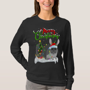Camiseta Decoración navideña de Chinchilla
