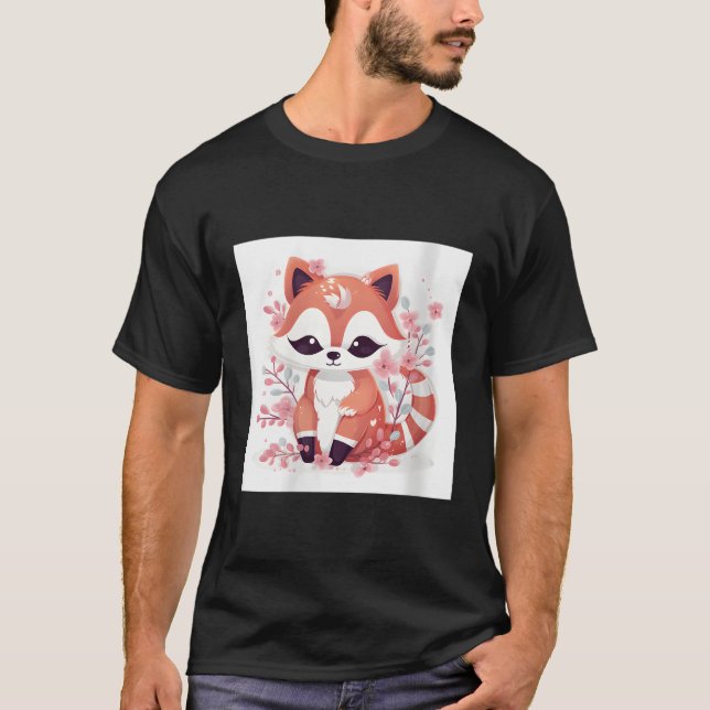 Camiseta Decoración para el hogar con estampado de flor de  (Anverso)