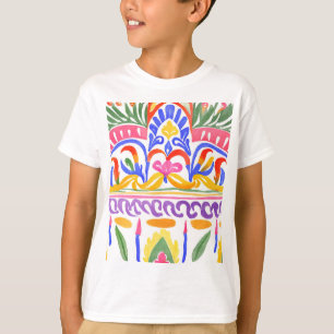 Camiseta decoración tradicional rumana