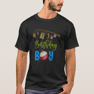Camiseta Decoraciones de cumpleaños de niño de 1 año Fishi