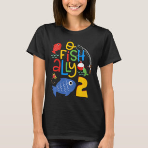 Camiseta Decoraciones de cumpleaños para niños O-fish-ally