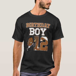Camiseta Decoraciones de la Fiesta de Cumpleaños del 12 de
