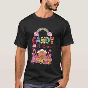 Camiseta Decoraciones de la tripulación de Candy Land Candy