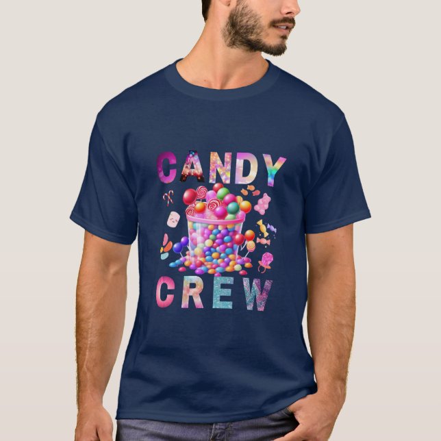 Camiseta Decoraciones de la tripulación de caramelo Candy S (Anverso)