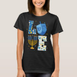 Camiseta Decoraciones de Love Cute Hanukkah Dreidel Menorah<br><div class="desc">Decoraciones de Love Cute Hanukkah Dreidel Menorah Chanukah</div>