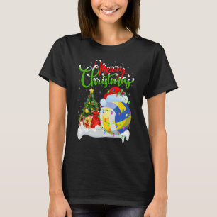 Camiseta Decoraciones de waterpolo navideño Santa Water Pol