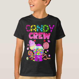 Camiseta Decoraciones del equipo de dulces Dulces del equip