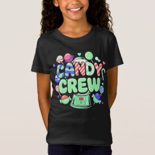 Camiseta Decoraciones Dulces de Candy Land Candy Crew Sweet