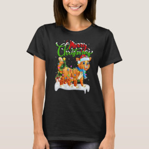 Camiseta Decoraciones navideñas Bobcat Navidades Santa Bobc