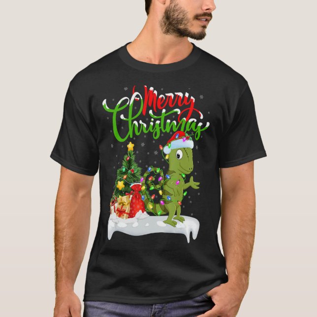 Camiseta Decoraciones navideñas de Chameleon (Anverso)