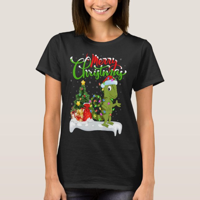 Camiseta Decoraciones navideñas de Chameleon (Anverso)