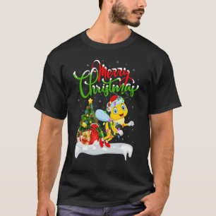 Camiseta Decoraciones navideñas de la libélula