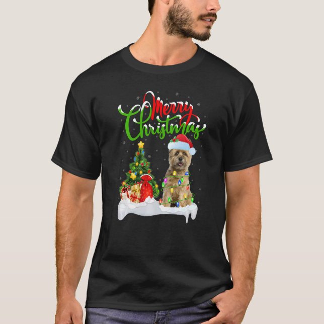 Camiseta Decoraciones navideñas Navidades de perros de Sant (Anverso)