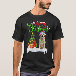 Camiseta Decoraciones navideñas Santa Brittany España Perro
