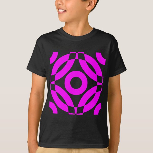Camiseta Decorativo 02 - Magenta (Anverso)