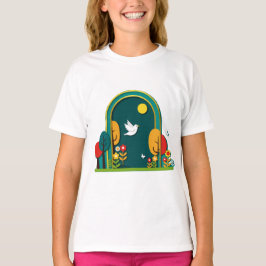 Camiseta Decoupage-like digital work