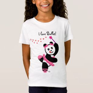 Camiseta Decreto del bailarín de ballet de la panda de