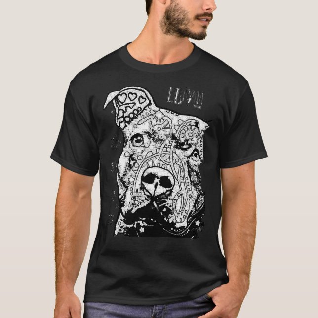 Camiseta Decreto Pitbull Pit Bulls S (Anverso)
