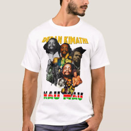 Camiseta Dedan Kimathi Kenya Shirt Mau Mau Pan-African tee