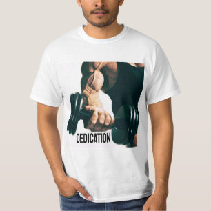 Camiseta Dedicación Motivacional Entrenamiento Músculos