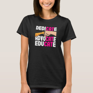 Camiseta Dedicar Promover Educar Rescate de Animales Rescat