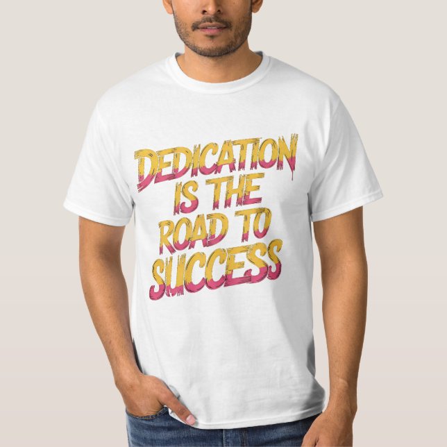 Camiseta Dedication Cute Funny T-Shirt Gift For Him Her Mac (Anverso)