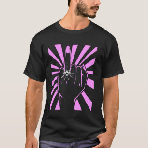 Camiseta Dedo Anular Sassy Boda Fiesta de Soltera Recién Ca