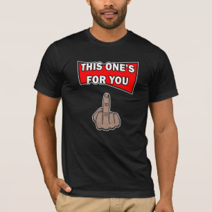 Camiseta dedo corazón para ti