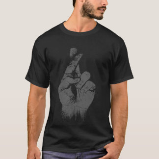 Camiseta dedo cruzado