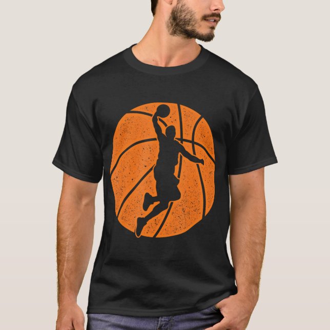 Camiseta Dedo de baloncesto - Tiro de bolas para juego depo (Anverso)