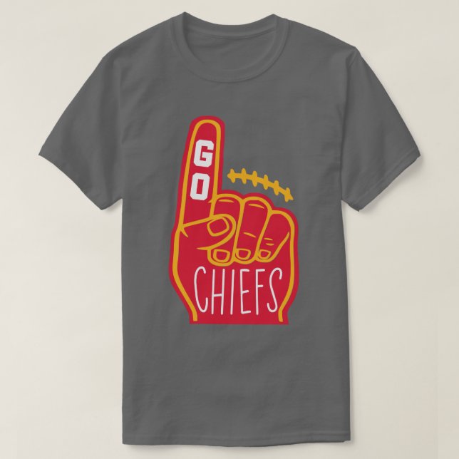 Camiseta Dedo de espuma de los jefes (Diseño del anverso)