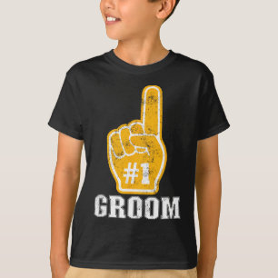 Camiseta Dedo de espuma naranja para despedida de soltero N