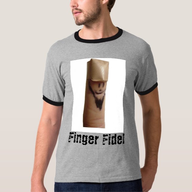 Camiseta Dedo Fidel (Anverso)