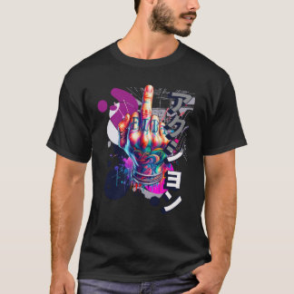 Camiseta dedo medio