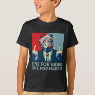 Camiseta Dedo medio Biden Harris Fla republicana norteameri