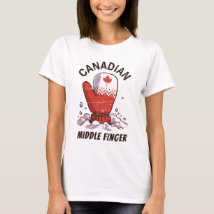 Camiseta Dedo medio canadiense