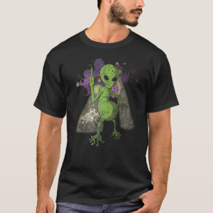 Camiseta Dedo medio de Alien Vintage