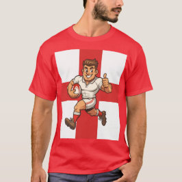 Camiseta Dedo Pulgar Arriba Intenta Correr Alegre Héroe de 