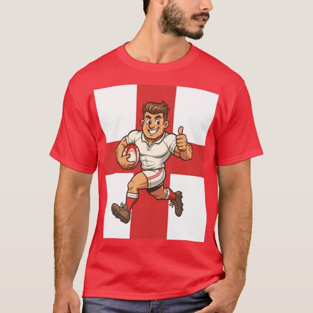 Camiseta Dedo Pulgar Arriba Intenta Correr Alegre Héroe de  (Anverso)