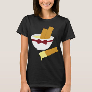 Camiseta Dedos de pescado y natillas
