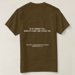 Camiseta Dedos de Pollo No son Pollo Frito